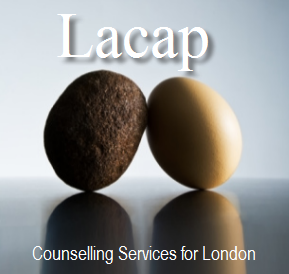Logo for The London Association for Counselling & Psychother'
