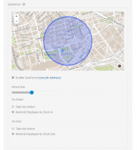 Administrative Interface to Set a GeoFence