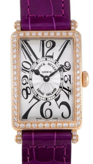 Franck Muller Long Island Womens Quartz Rose Gold Diamond
