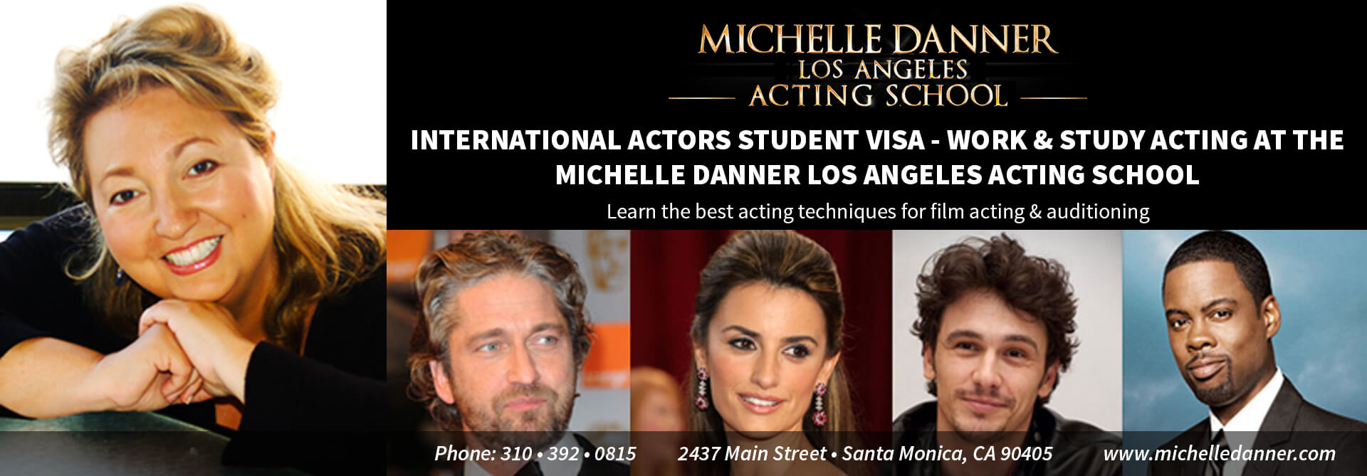 Michelle Danner Acting School Logo