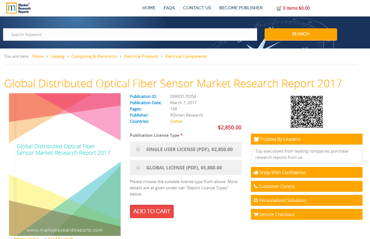 Global Distributed Optical Fiber Sensor Market Research 2017'