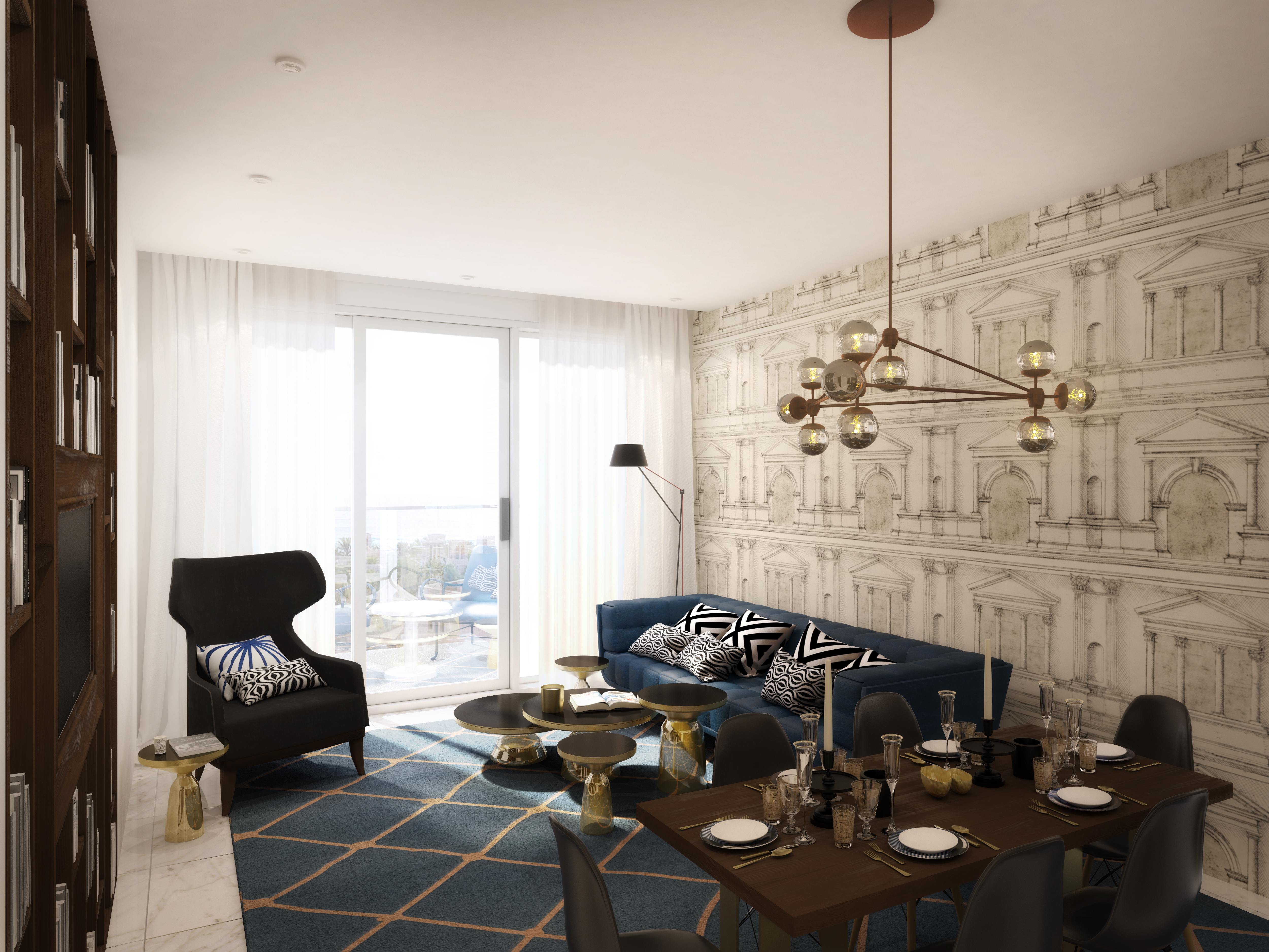 The Atria Design by yoo Studio in Dubai UAE