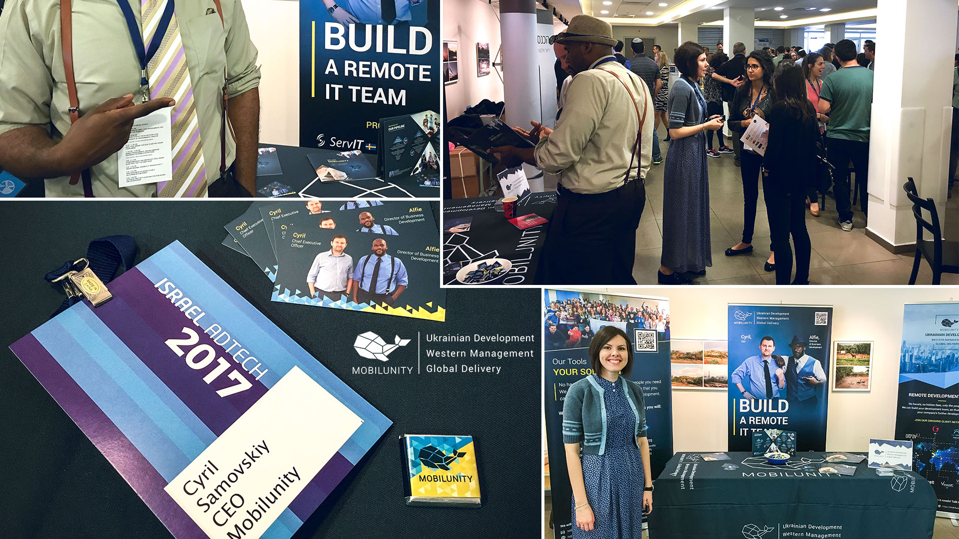 Remote Development Teams Provider Mobilunity at IsraelAdTech