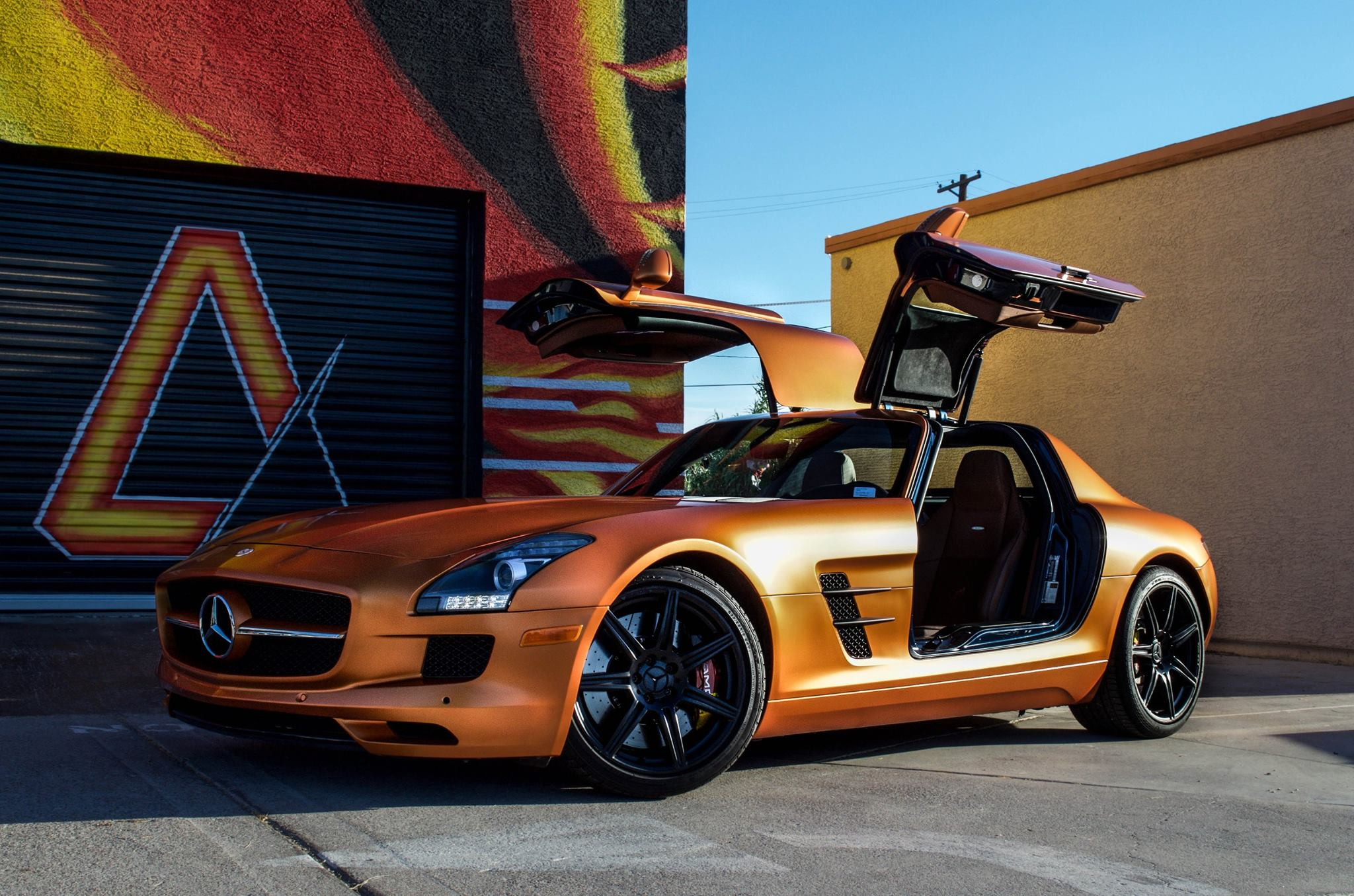 Apex Customs Vinyl Wrapped Mercedes