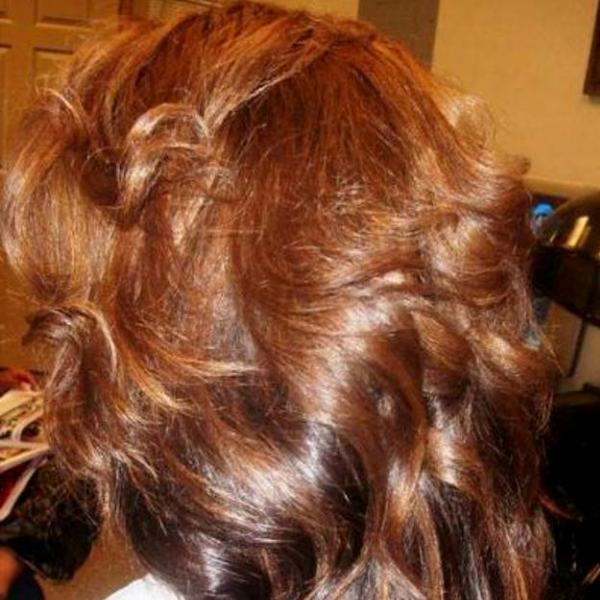 Wavy Hair Honey Blonde'