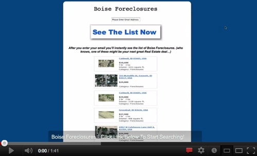 Search All Boise Foreclosures For Sale!'