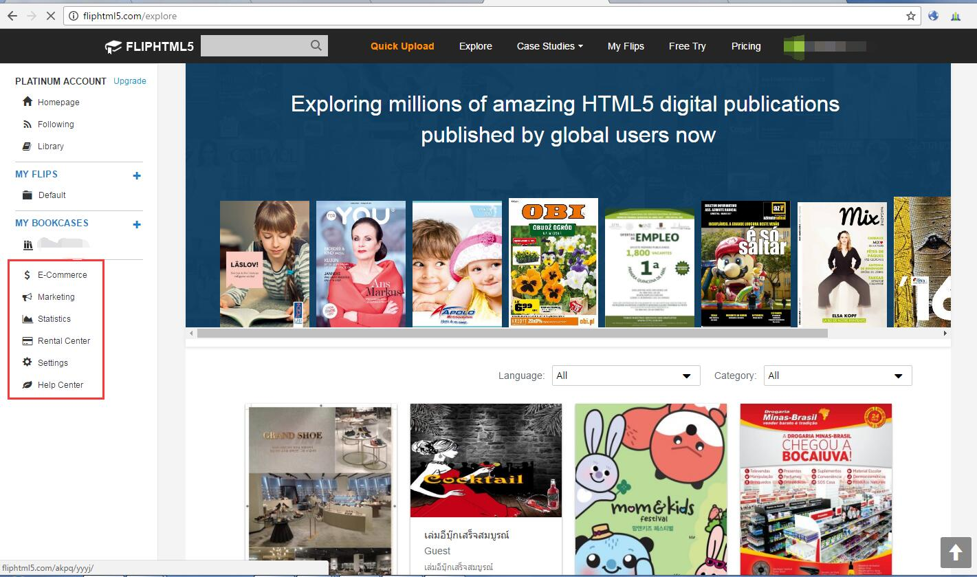 magazine publishing platform