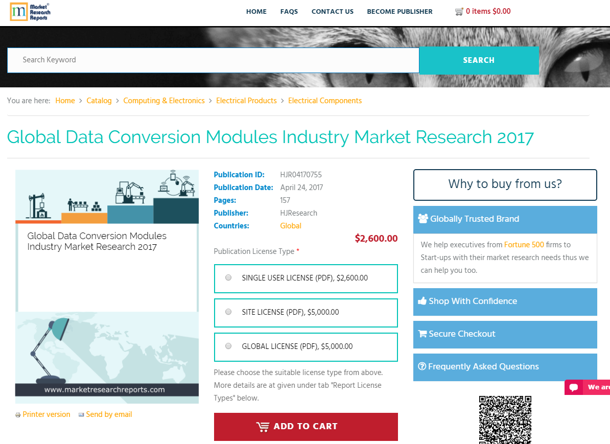 Global Data Conversion Modules Industry Market Research 2017'