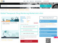 Global Therapeutic Drug Monitoring Market 2017 - 2021