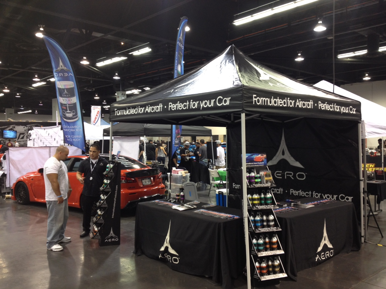 Aero Booth at SpoCom 2012