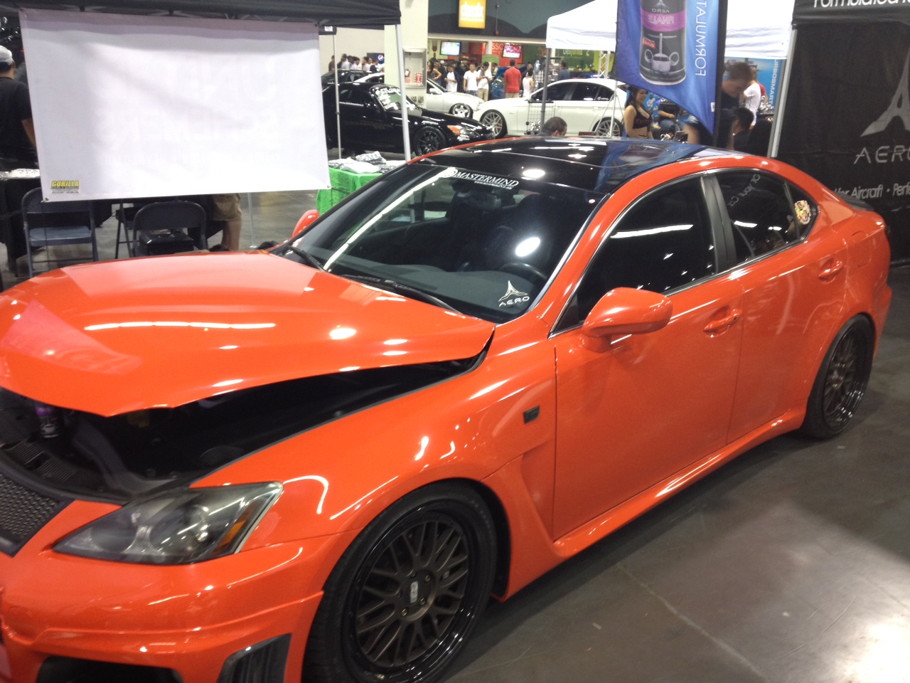 Paul Nguyen's Hot Red Lexus
