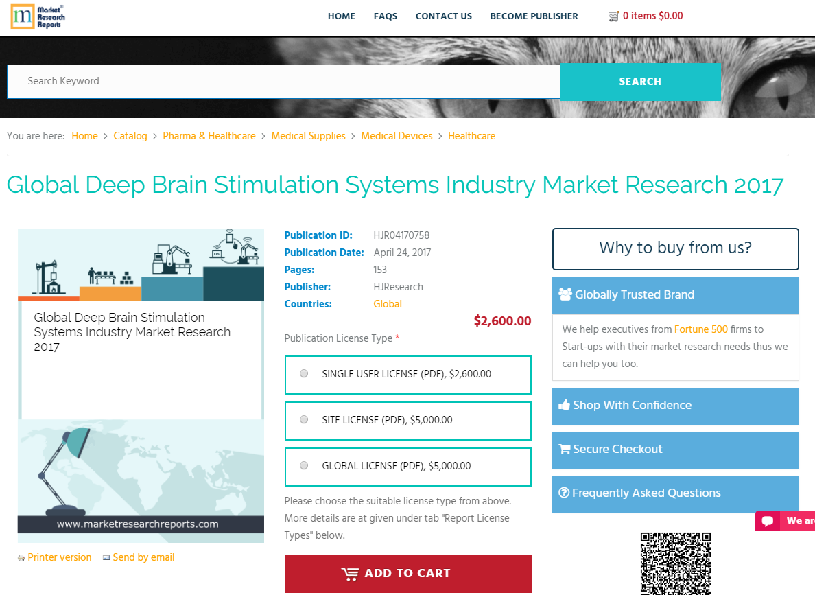 Global Deep Brain Stimulation Systems Industry Market