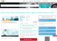 Global Fiber Optic Development Tools Industry Market 2017