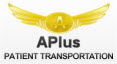 Logo for APlus Patient Transportation'