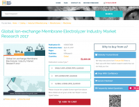 Global Ion-exchange Membrane Electrolyzer Industry Market