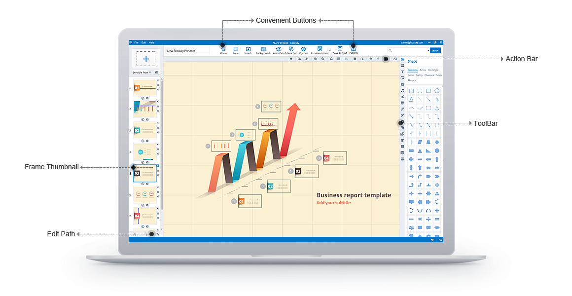 Focusky Releases a Leading Business Presentation Software