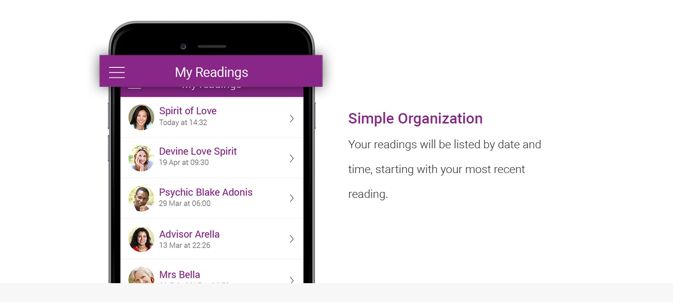 My Psychic Reading Feature Phase 3