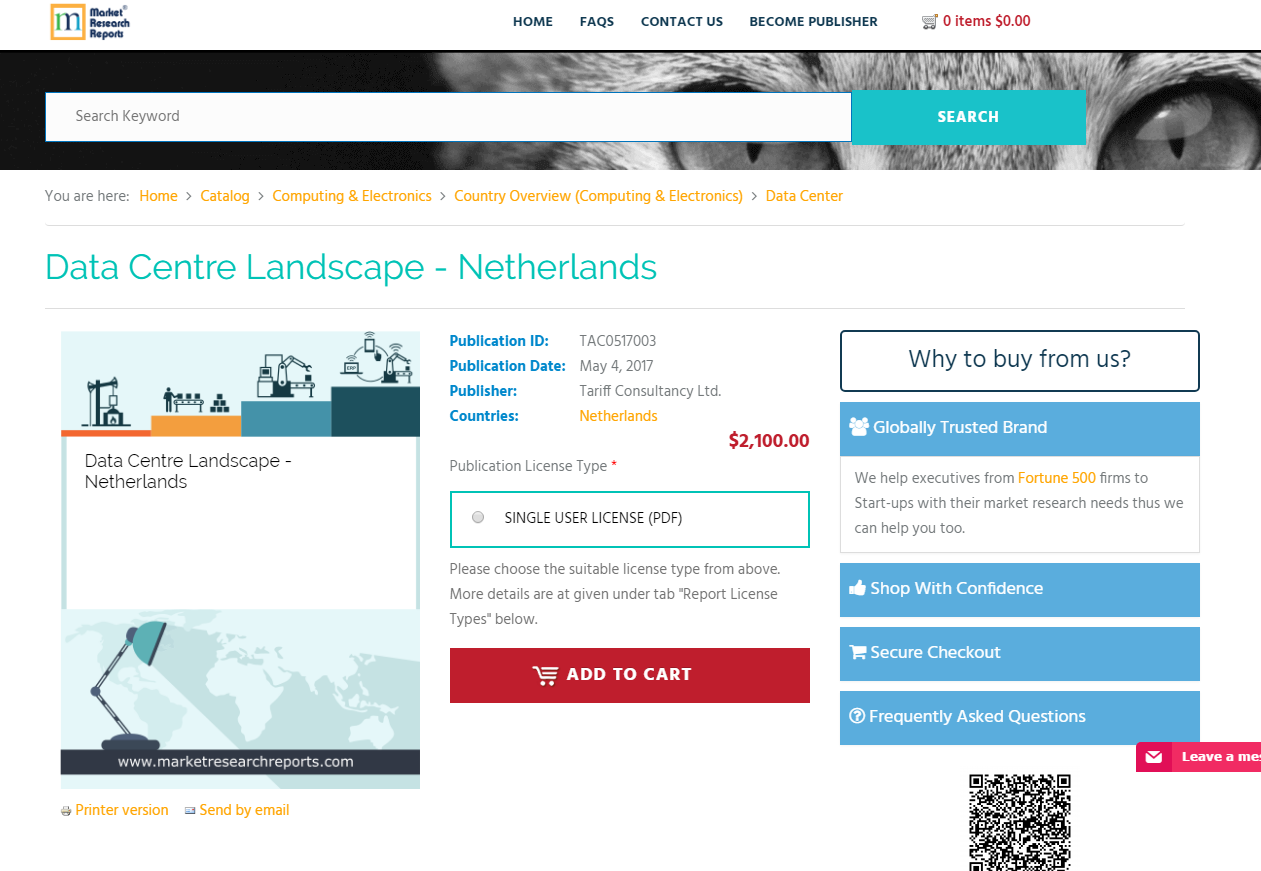 Data Centre Landscape - Netherlands'