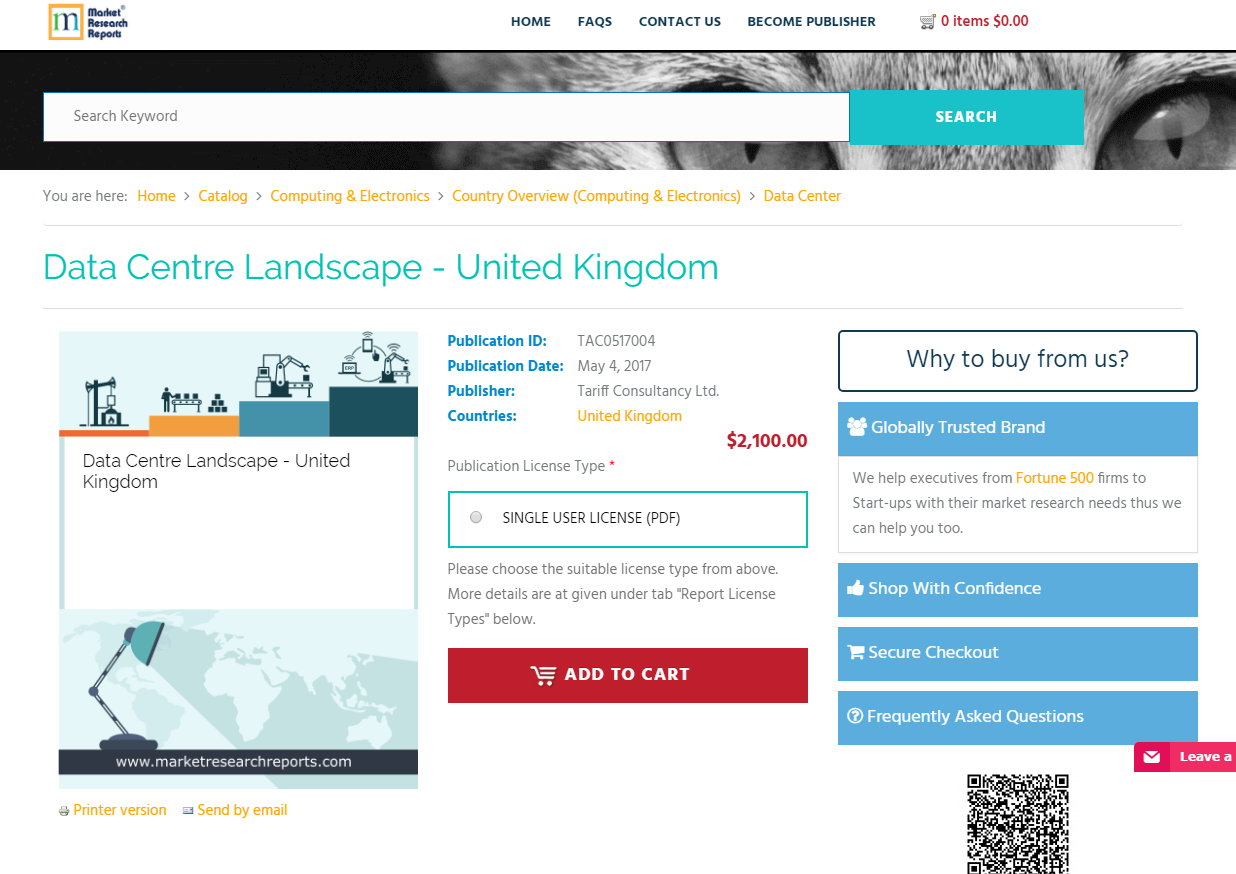 Data Centre Landscape - United Kingdom'