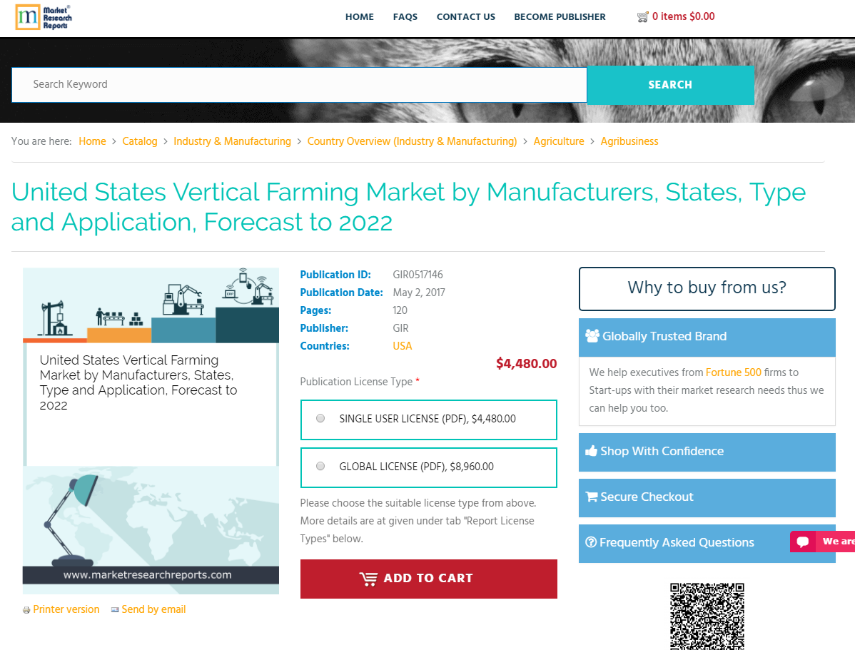 United States Vertical Farming Market by Manufacturers'