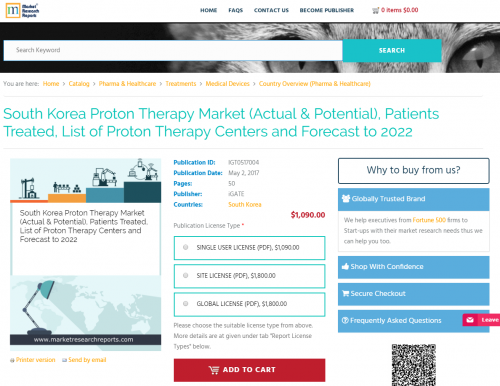 South Korea Proton Therapy Market'
