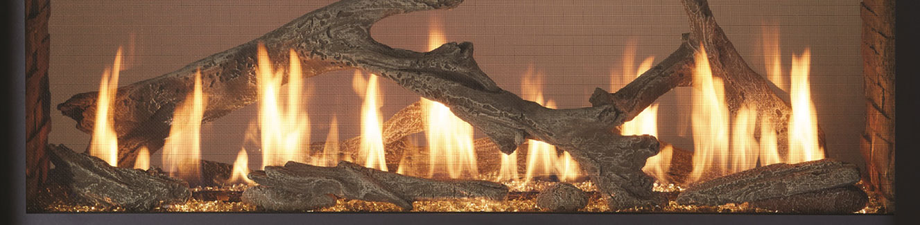 Gas fireplace