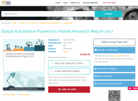 Global Automotive Powertrain Market Research Report 2017