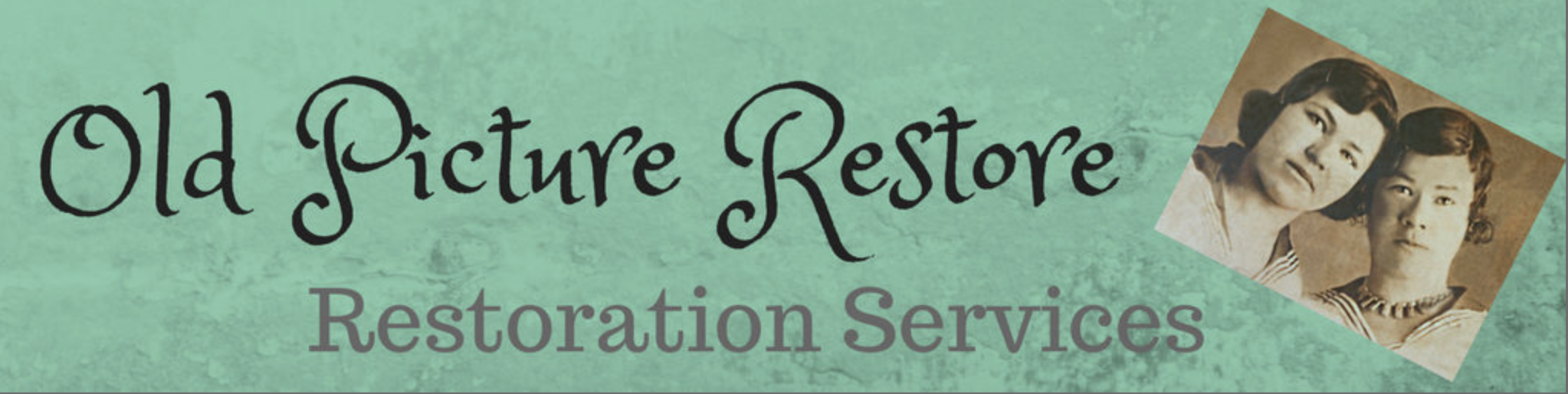 Old Picture Restoration Services Logo