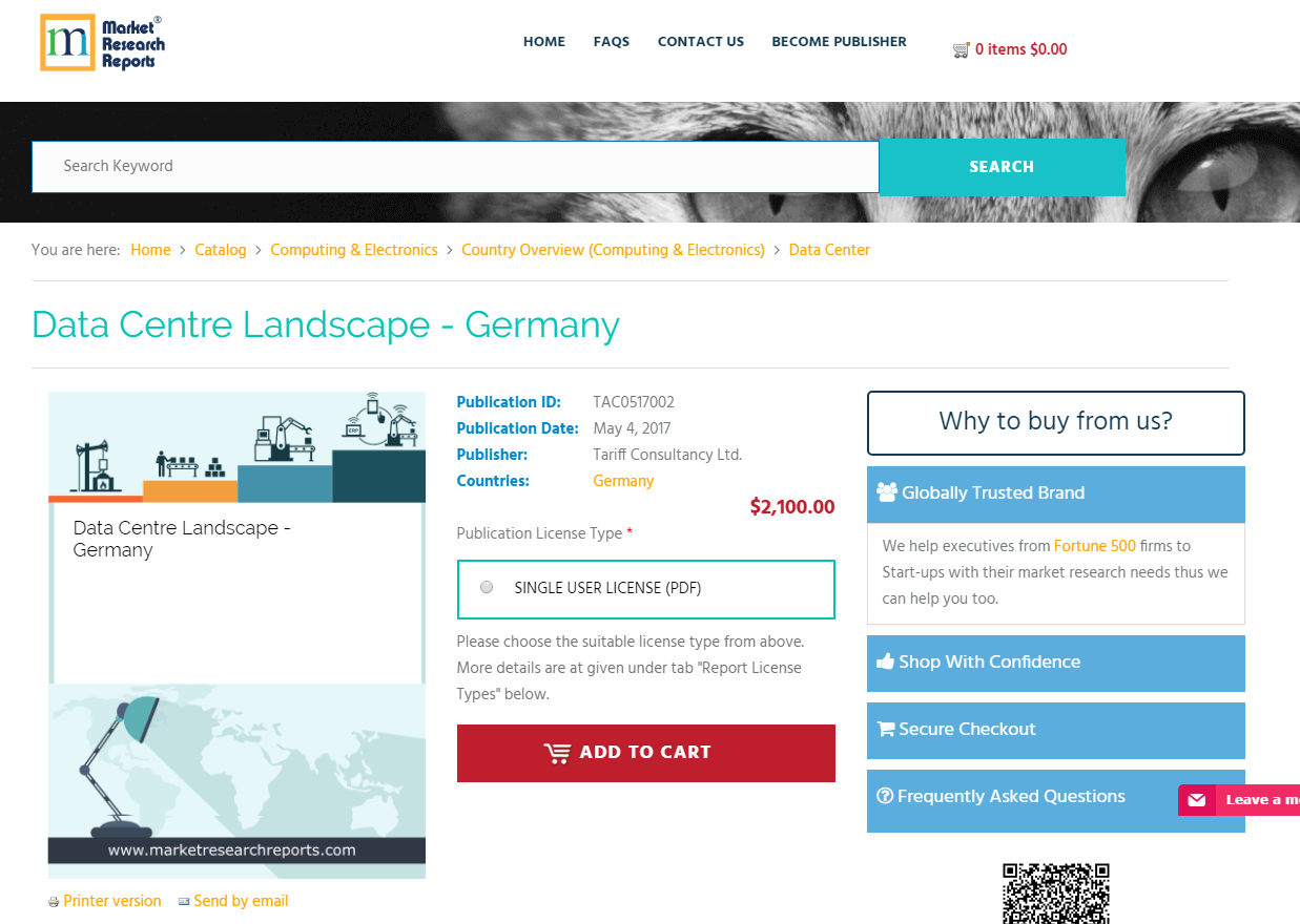 Data Centre Landscape - Germany'