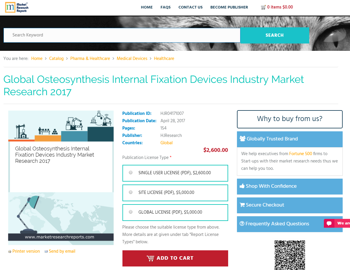 Global Osteosynthesis Internal Fixation Devices Industry'