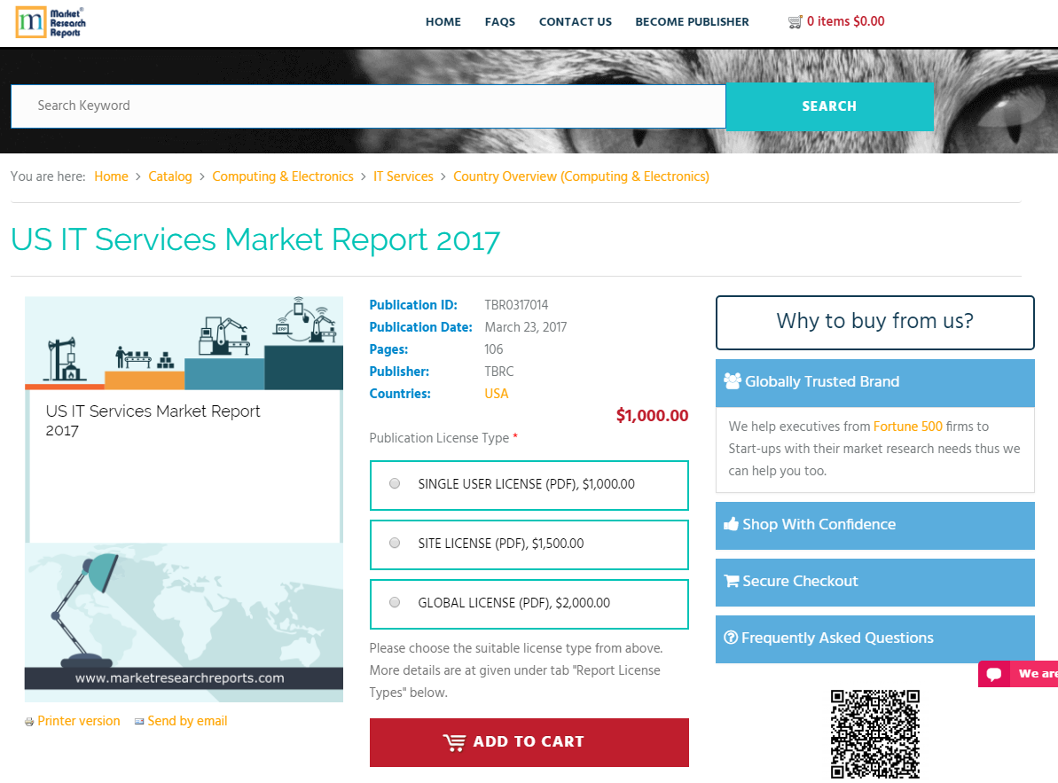 US IT Services Market Report 2017