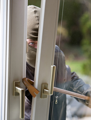 Avoid theft damage to your home