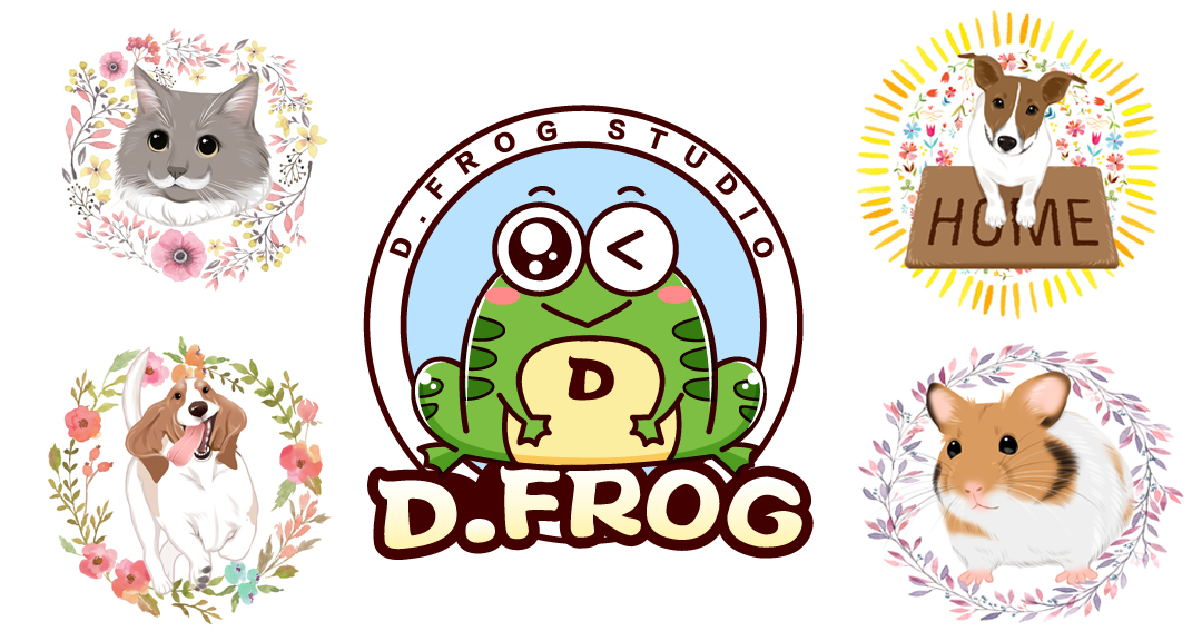 D.FrogStudio Logo