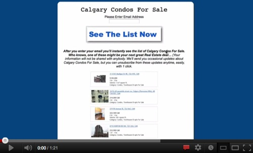 Search All Calgary Condos For Sale!'