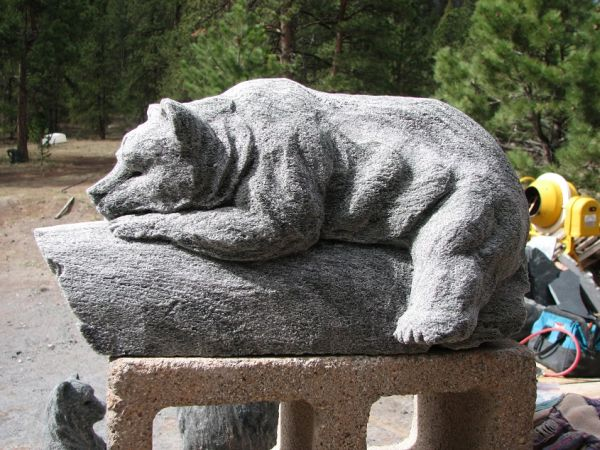 Small Resting Abbott Bear - John Kessler'