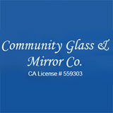 Company Logo For Community Glass &amp;amp; Mirror'