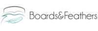 BoardsAndFeathers.com Logo