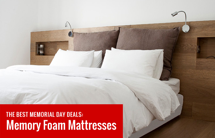 memory foam mattress memorial day sale