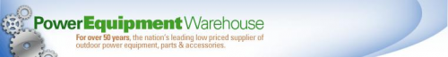 Logo for Power Equipment Warehouse'