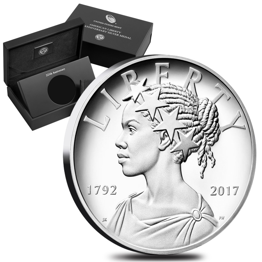 New commemorative Liberty Silver Medal released this June