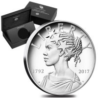 2017 P 1 oz American Liberty High Relief Proof Silver Medal