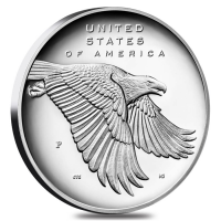 2017 P American Liberty High Relief Proof Silver Medal 1 oz