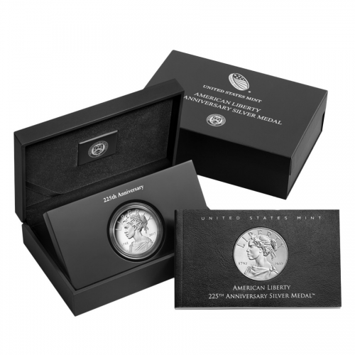 2017 P 1 oz American Liberty High Relief Proof Silver Medal'
