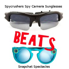 SpyCrushers Spy Camera Glasses