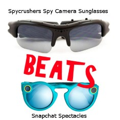 SpyCrushers Spy Camera Glasses'