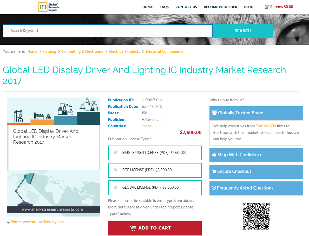 Global LED Display Driver And Lighting IC Industry Market'