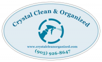 Crystal Clean & Organized Logo