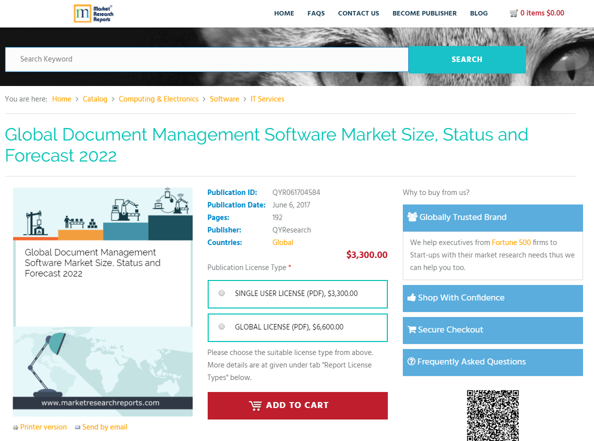 Global Document Management Software Market Size, Status'