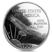 Platinum American Eagle reverse