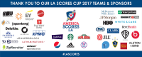 2017 Cup sponsors and teams